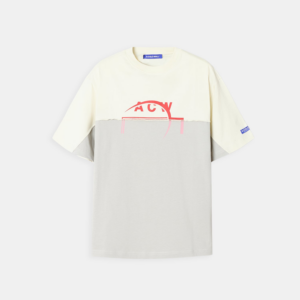Split Logo T-Shirt Shale