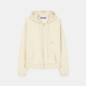 Millbank Zip Hoodie Bone